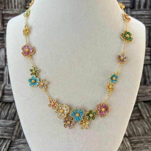 Kate Spade Fleurette Statement Necklace - Picture 5 of 5